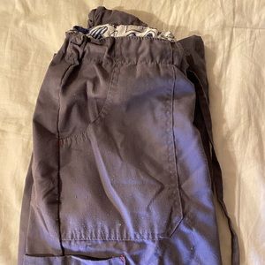 Gray scrub pants!